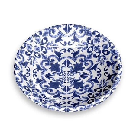 Tarhong Canyon Clay Saucer - Indigo Set of 2 TCT3052CSCI